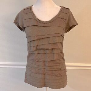 Rocha.John Rocha Organic Cotton Ruffled‎ Blouse